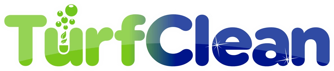 TurfClean artificial turf cleaning service logo