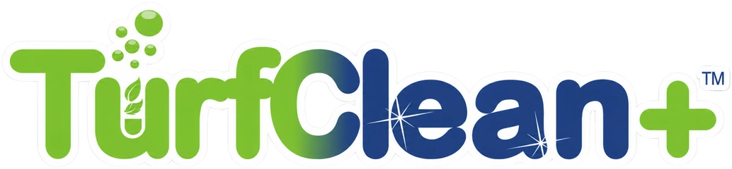 TurfClean Plus artificial turf cleaning service logo