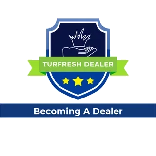 TurFresh Dealer program badge, Becoming a Dealer