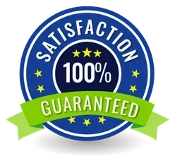 TurFresh 100 percent satisfaction guaranteed badge