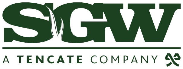 Synthetic Grass Warehouse (SGW), a Tencate company, logo