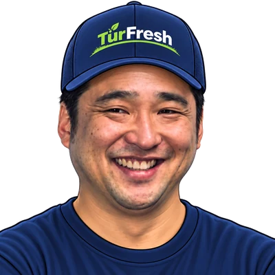 Glenn Yamasaki, TurFresh general manager, cartoon avatar