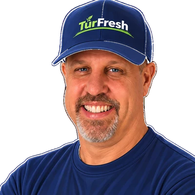 John Pla, TurFresh owner, cartoon avatar